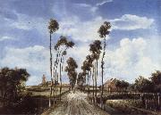 Meindert Hobbema The Avenue at Middelharnis oil on canvas
